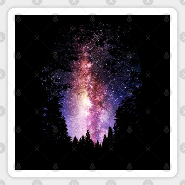 Night Sky2 Magnet by bobyberto